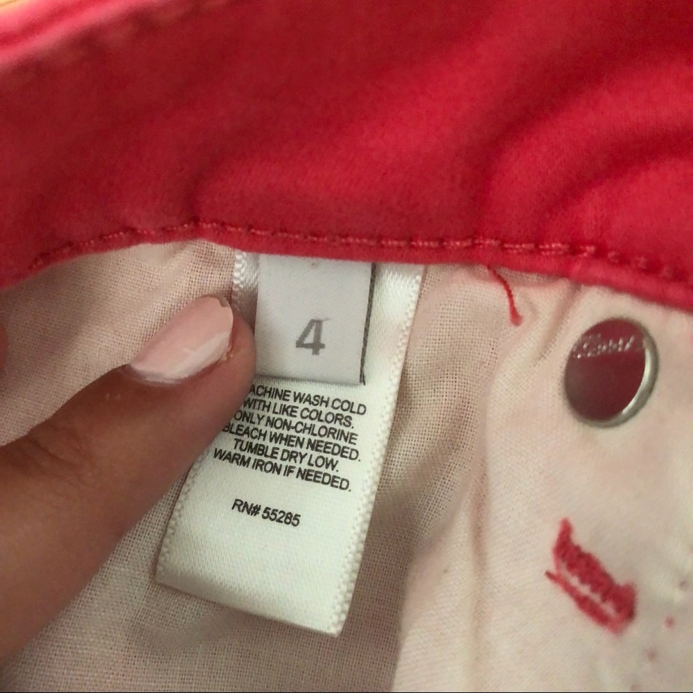 🌻Express hot pink jeans - Picture 5 of 6